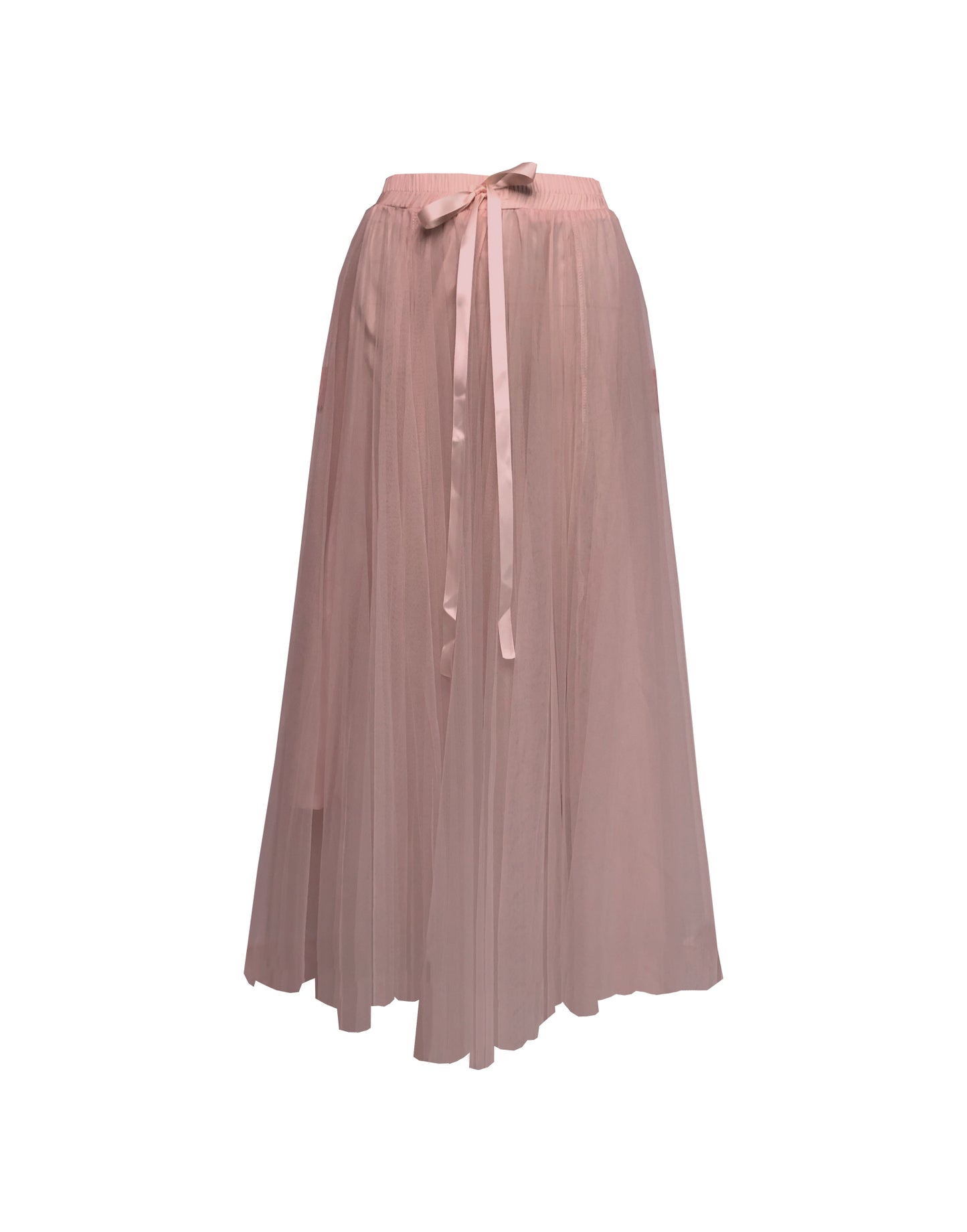 Tutu midi rose