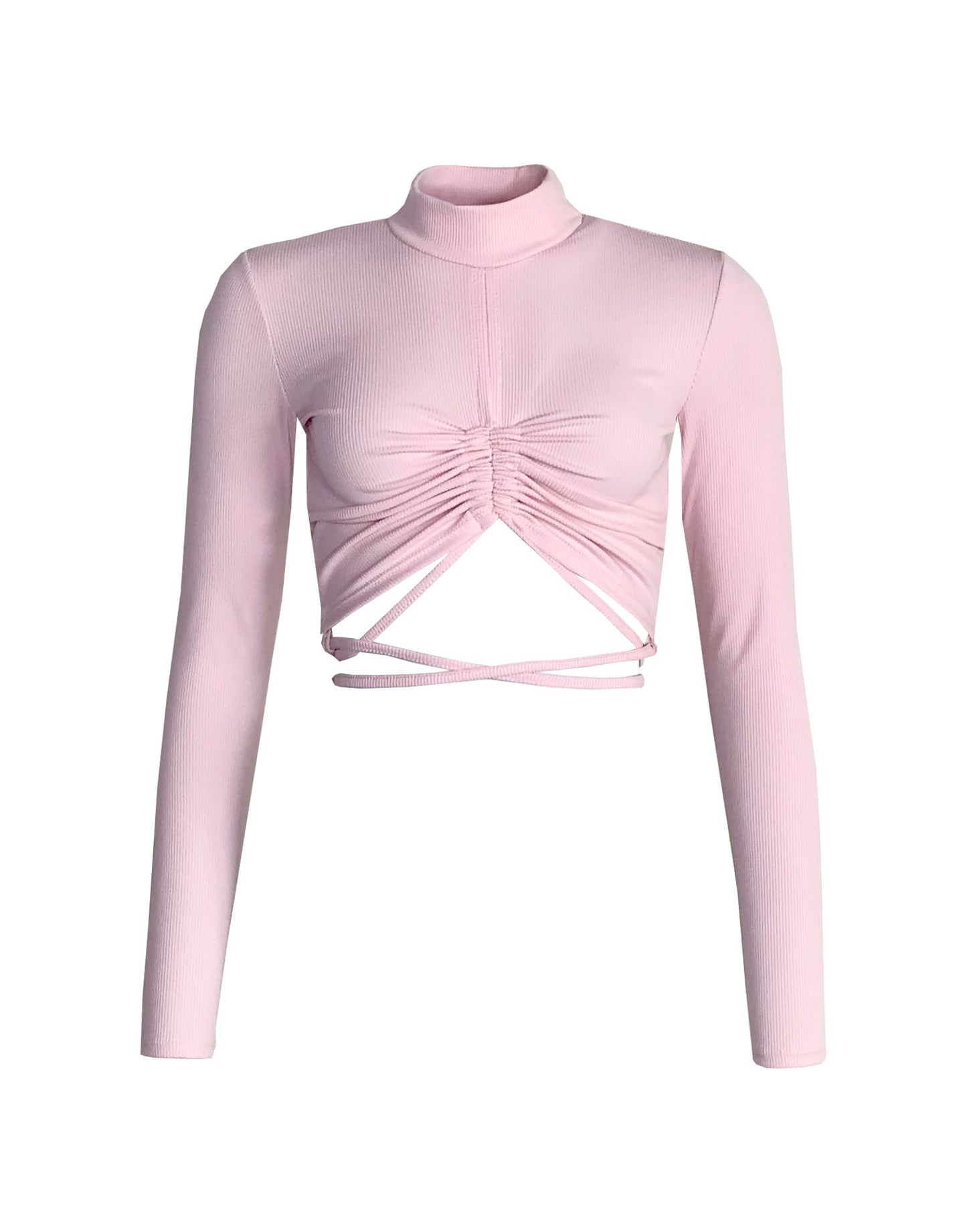 Blair Crop Top Blush Pink