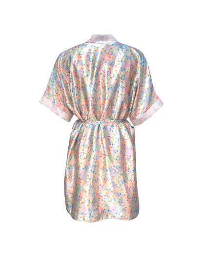 Candy Satin bathrobe