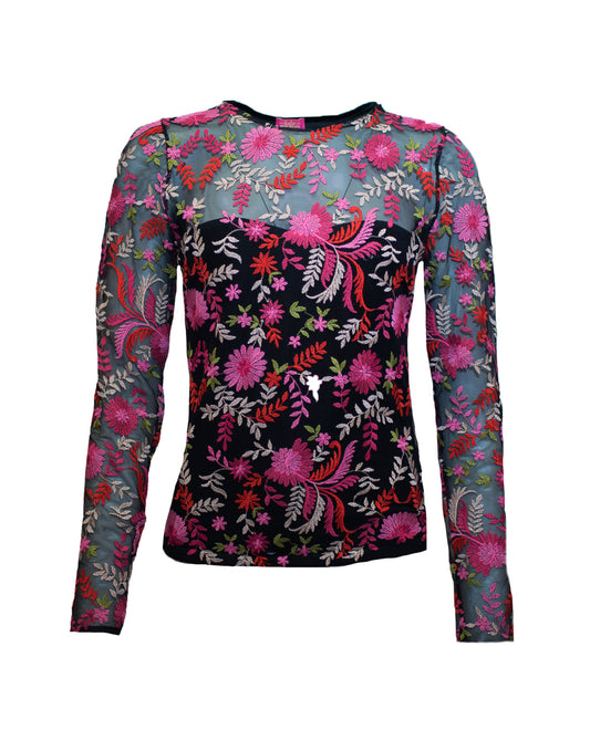 Coral Blouse