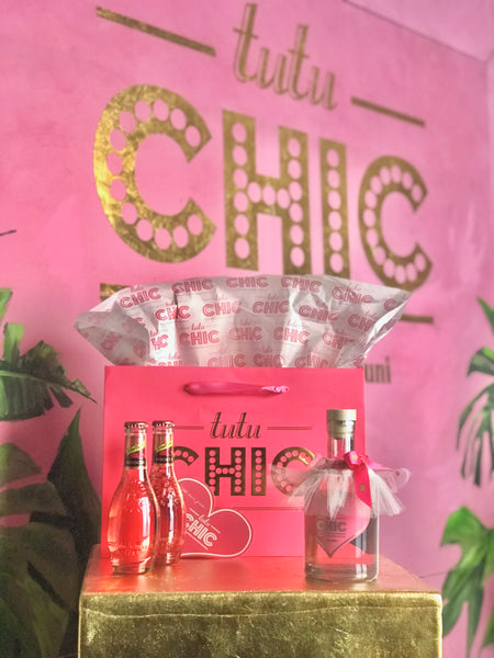 Tutu Chic Gin gift package