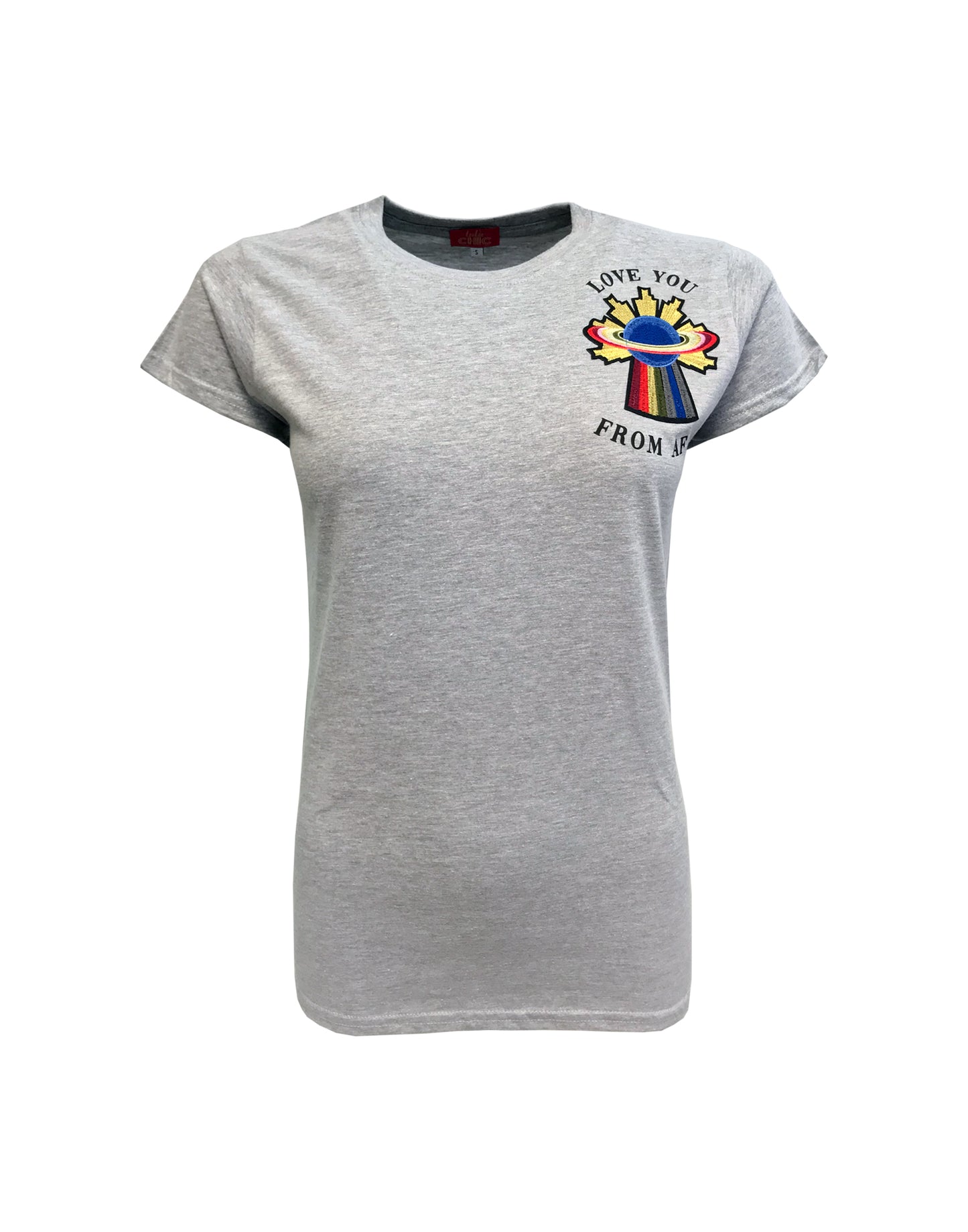 Planet T-shirt Grey - L