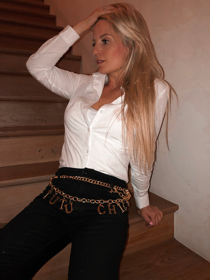 Goldie Chain Belt